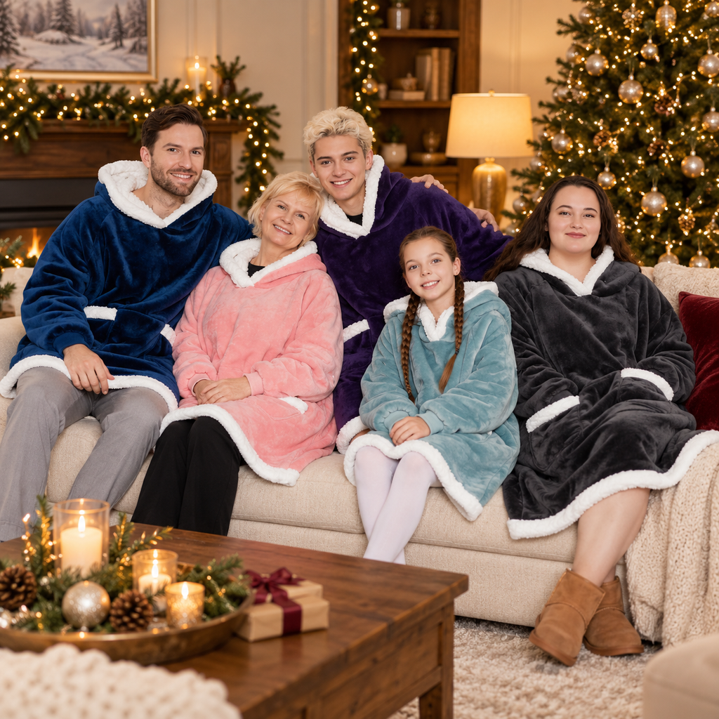 Cozy Days – Oversized Blanket Hoodie